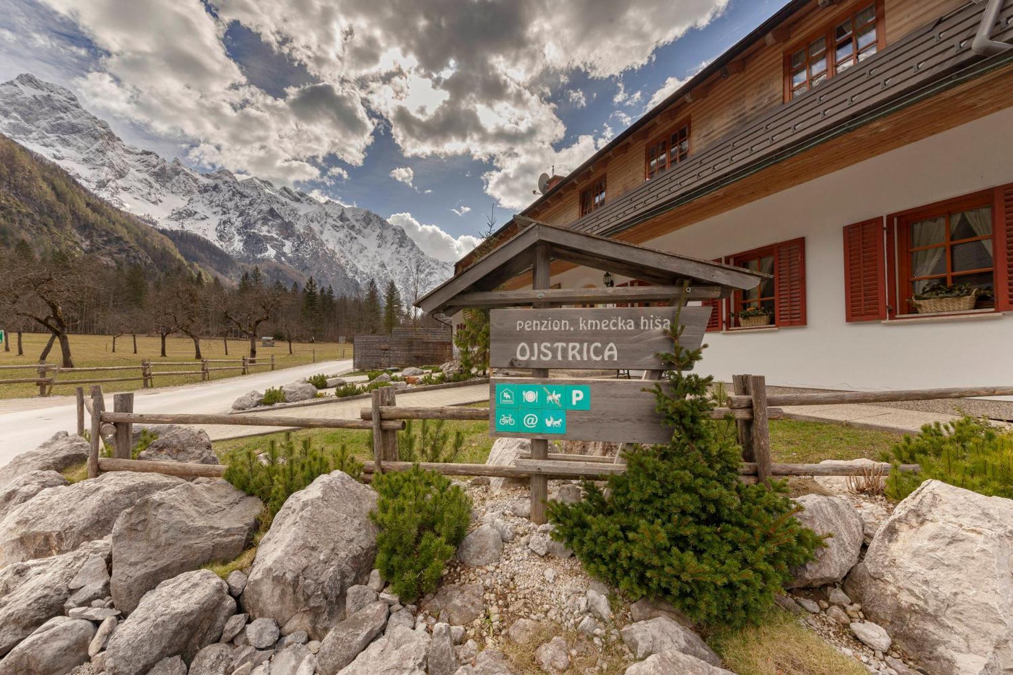 Hisa Ojstrica Bed & Breakfast Solčava Eksteriør bilde